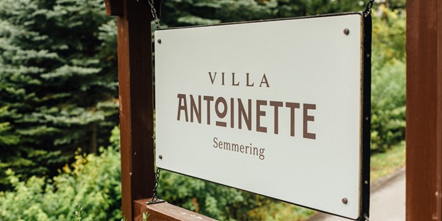 Destination-Wedding - Nachbarschaft (Lärm): keine unmittelbare Nachbarschaft - Wiener Alpen - Villa Antoinette
