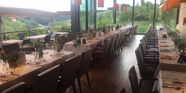 Destination-Wedding - Art der Location: Restaurant - Süd & West Steiermark - Weinhotel Gut Pössnitzberg