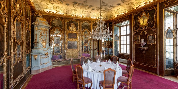 Destination-Wedding - Perfekte Jahreszeit: Frühlings-Hochzeit - Salzburg-Umgebung - Venezianisches Zimmer - Hotel Schloss Leopoldskron