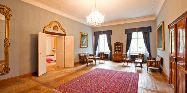 Destination-Wedding - Preisniveau Zimmer/Suiten: €€ - Salzkammergut - Prunkraum - Schlosshotel Mondsee