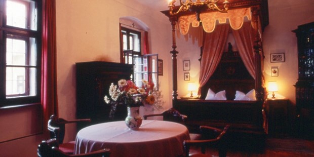 Destination-Wedding - Preisniveau Zimmer/Suiten: €€ - Region Wachau - Doppelzimmer - Hotel Burg Oberranna