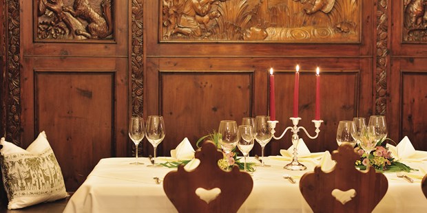 Destination-Wedding - Art der Location: Schloss / Burg - Hall in Tirol - Eine unserer drei Stuben  - Hotel Goldener Engl