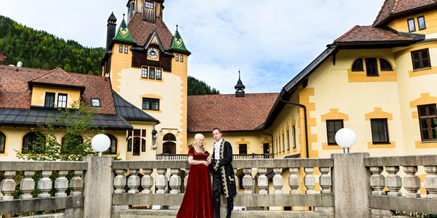 Destination-Wedding - Preisniveau Zimmer/Suiten: € - Alpenregion Nationalpark Gesäuse - Schlosspark - ideal für Ihr Fotoshooting - Naturhotel Schloss Kassegg
