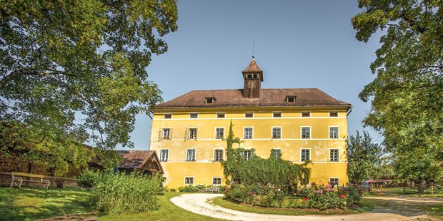 Destination-Wedding - Festzelt - Österreich - SO Ansicht Gut Schloss Lichtengraben - Gut Schloss Lichtengraben  - romantisches Schloss exklusive mieten