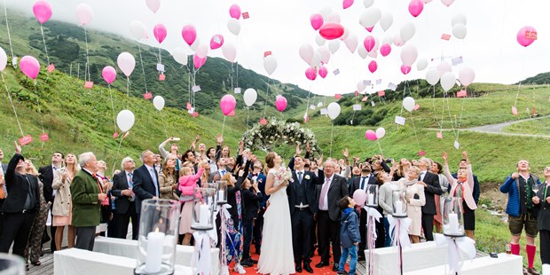Destination-Wedding - Art der Location: Restaurant - Region Klostertal - Sommerhochzeit auf der Hospiz Alm im arlberg1800 RESORT - arlberg1800 RESORT