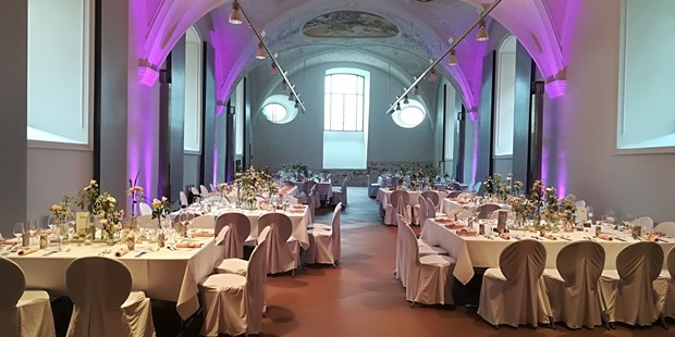 Destination-Wedding - woliday Programm: Hochzeitsfeier - Baden-Württemberg - Der Berhardsaal - Hotel Kloster & Schloss Bronnbach
