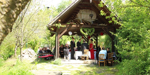 Destination-Wedding - Art der Location: Wiese / Feld / Wald / Strand - Bezirk Sankt Pölten-Land - Wildkräuterhotel Steinschalerhof