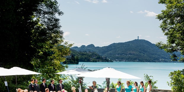 Destination-Wedding - barrierefreie Location - Kärnten - freie Trauung im Garten. - Schloss Maria Loretto