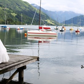 Hochzeitslocation: Fotoshooting am Zeller See - Schloss Prielau Hotel & Restaurants