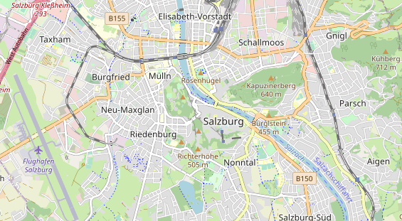 Hochzeitslocation auf Karte