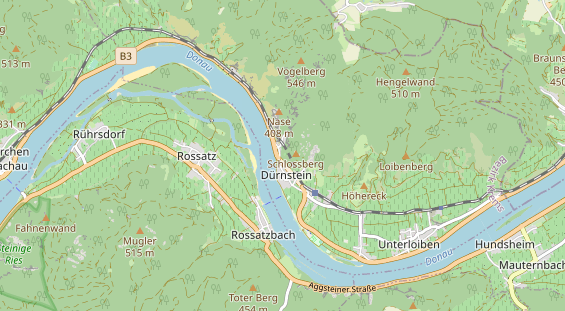 Hochzeitslocation auf Karte