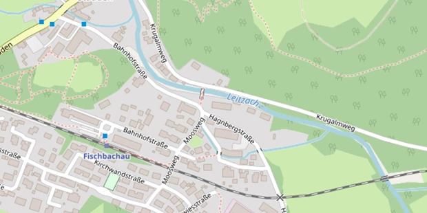 Hochzeitslocation auf Satellitenbild