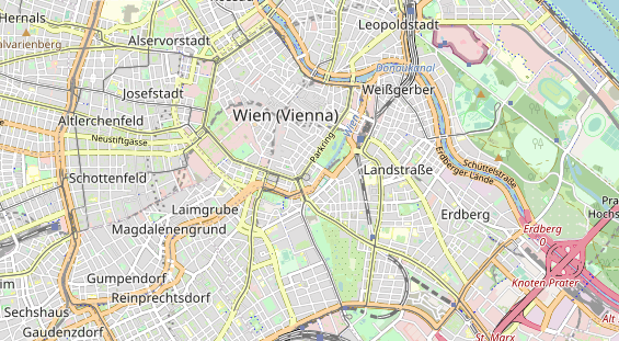 Hochzeitslocation auf Karte