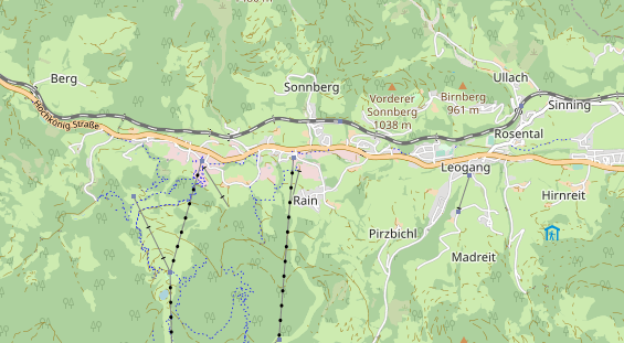 Hochzeitslocation auf Karte