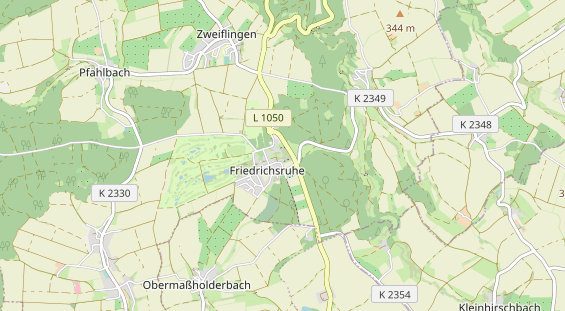 Hochzeitslocation auf Karte