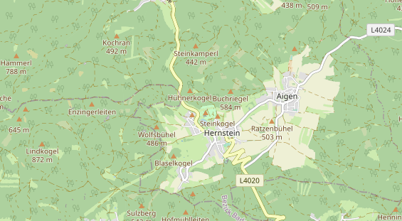 Hochzeitslocation auf Karte