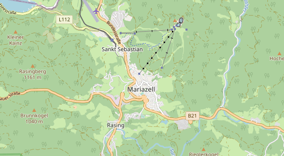 Hochzeitslocation auf Karte