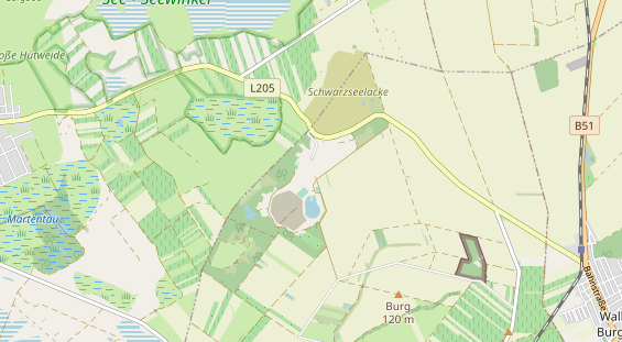 Hochzeitslocation auf Karte