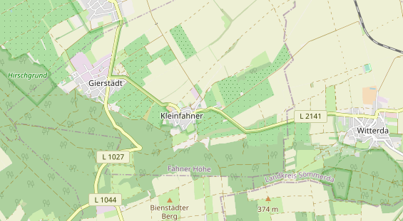 Hochzeitslocation auf Karte