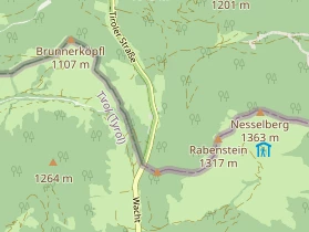 Hochzeitslocation auf Karte