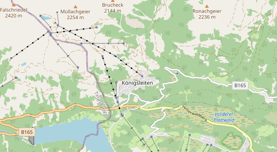 Hochzeitslocation auf Karte