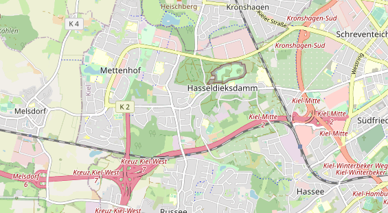 Hochzeitslocation auf Karte