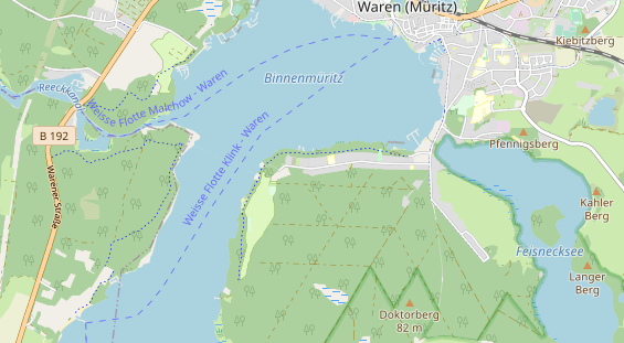 Hochzeitslocation auf Karte