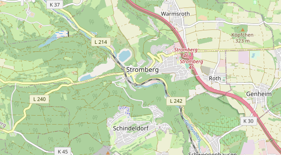 Hochzeitslocation auf Karte