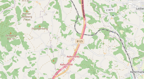 Hochzeitslocation auf Karte