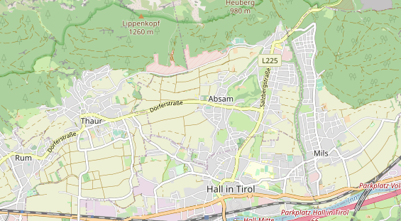 Hochzeitslocation auf Karte