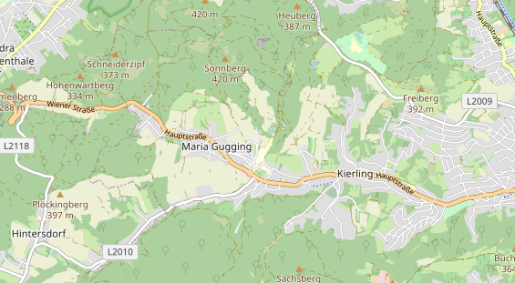 Hochzeitslocation auf Karte