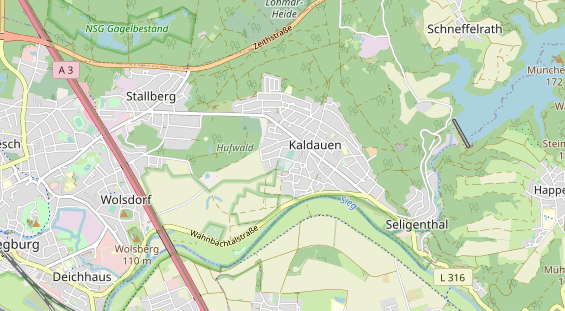 Hochzeitslocation auf Karte