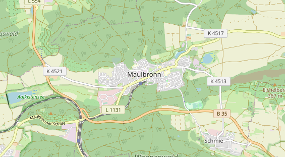 Hochzeitslocation auf Karte