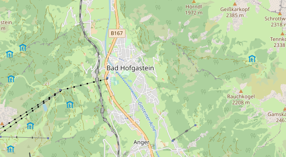 Hochzeitslocation auf Karte