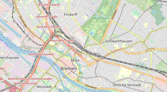 Hochzeitslocation auf Karte