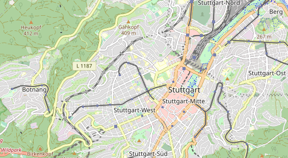 Hochzeitslocation auf Karte