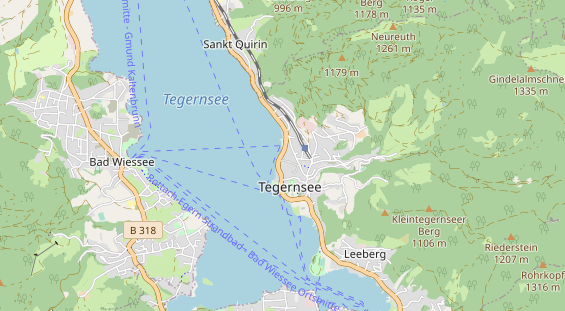 Hochzeitslocation auf Karte