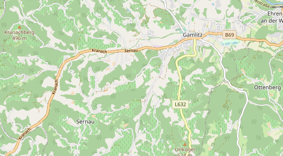 Hochzeitslocation auf Karte