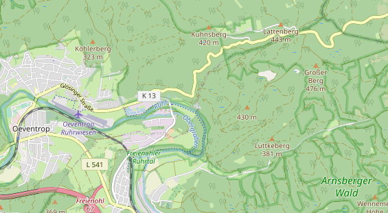 Hochzeitslocation auf Karte
