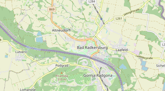 Hochzeitslocation auf Karte