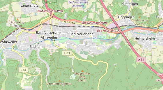 Hochzeitslocation auf Karte