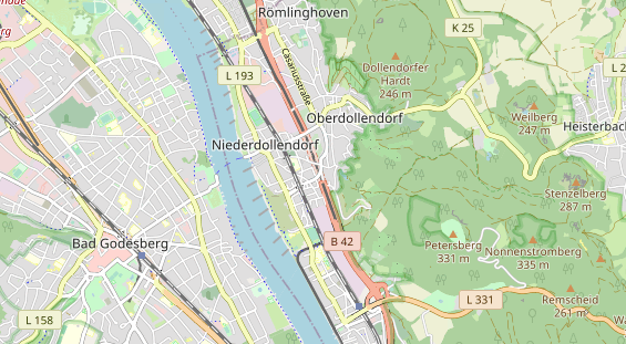 Hochzeitslocation auf Karte