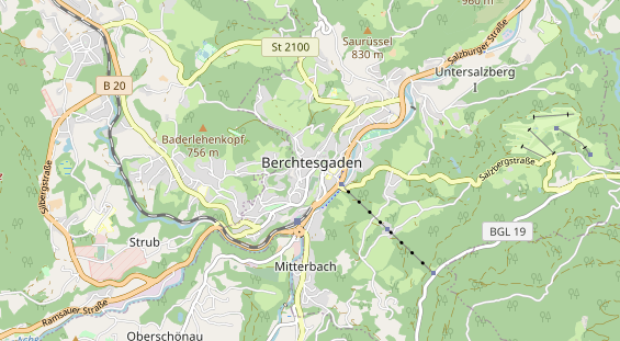 Hochzeitslocation auf Karte