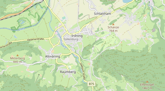 Hochzeitslocation auf Karte