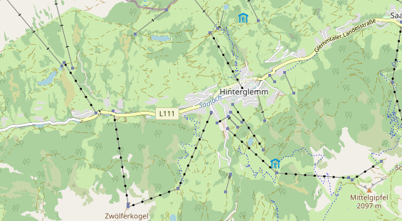 Hochzeitslocation auf Karte