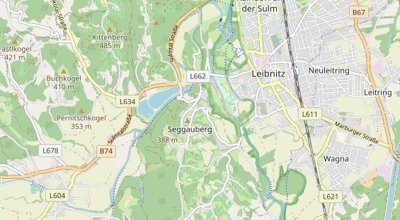Hochzeitslocation auf Karte