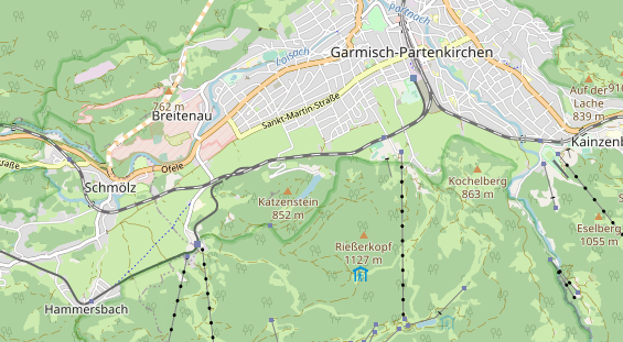 Hochzeitslocation auf Karte