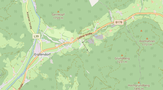 Hochzeitslocation auf Karte