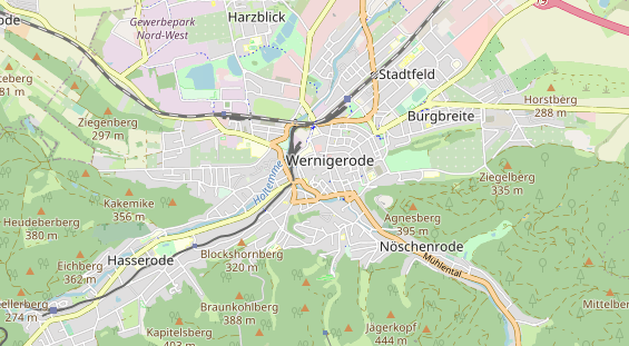 Hochzeitslocation auf Karte