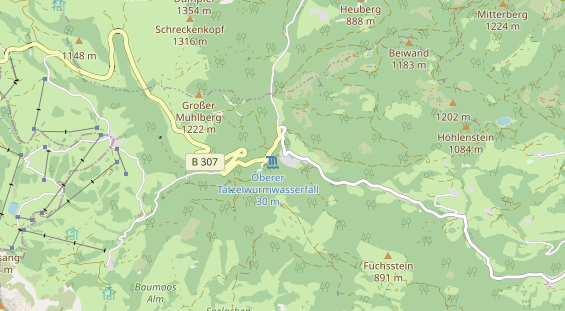 Hochzeitslocation auf Karte